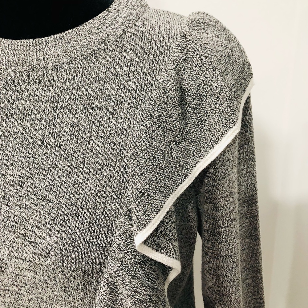 Topshop Ruffle Sweater - Picture 6 of 12